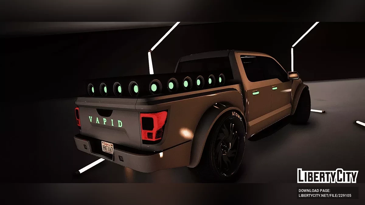 Vapid Caracara 4x4 Bagged v1.0 / GTA 5