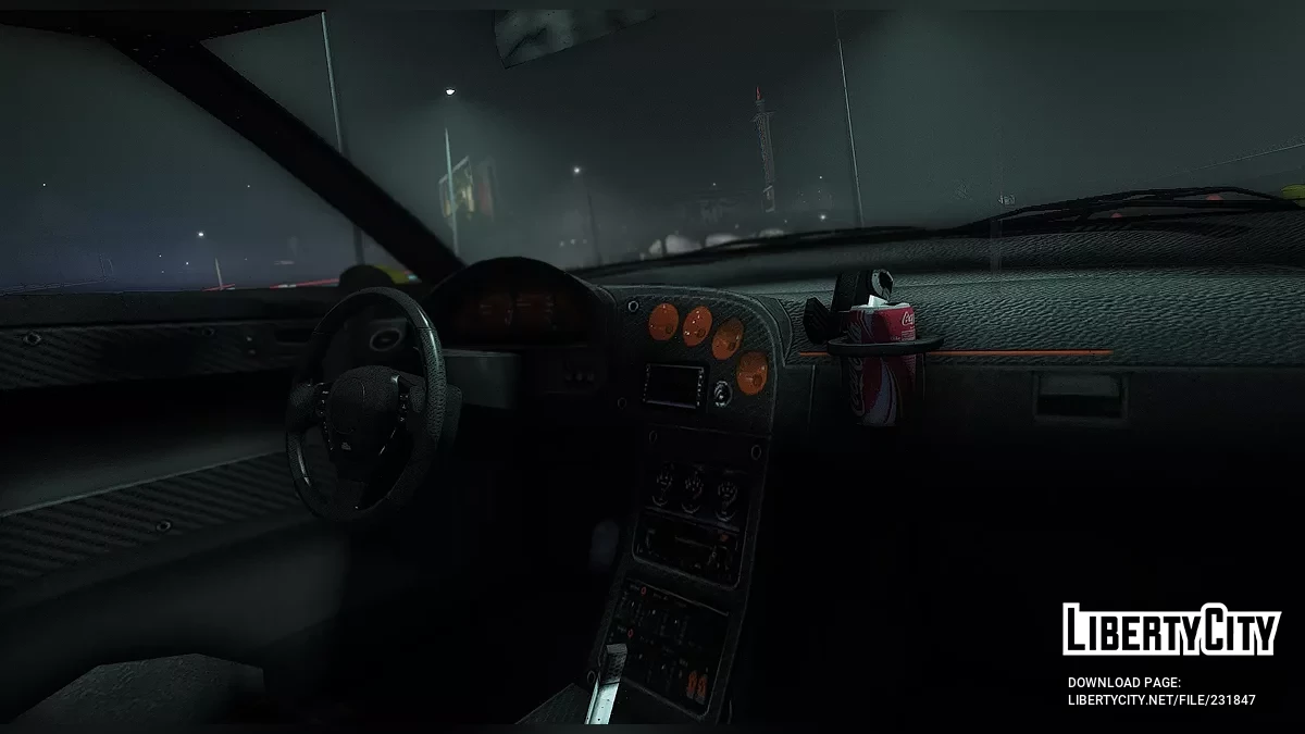 Annis Elegy Retro Custom (широкий бодикит с анимированными огнями) / GTA 5