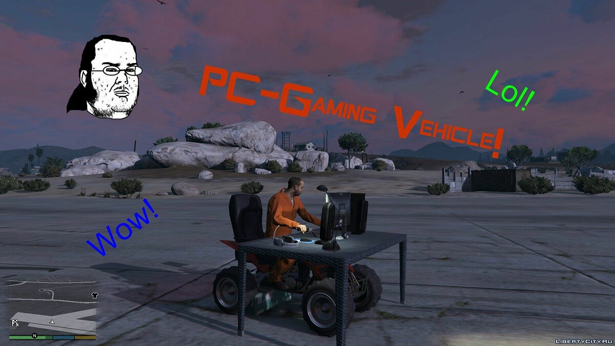 PC Gaming Vehicle [Menyoo] для GTA 5 - Картинка #3