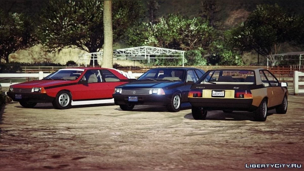 1980 Renault Fuego (Tunable) 0.5 / GTA 5