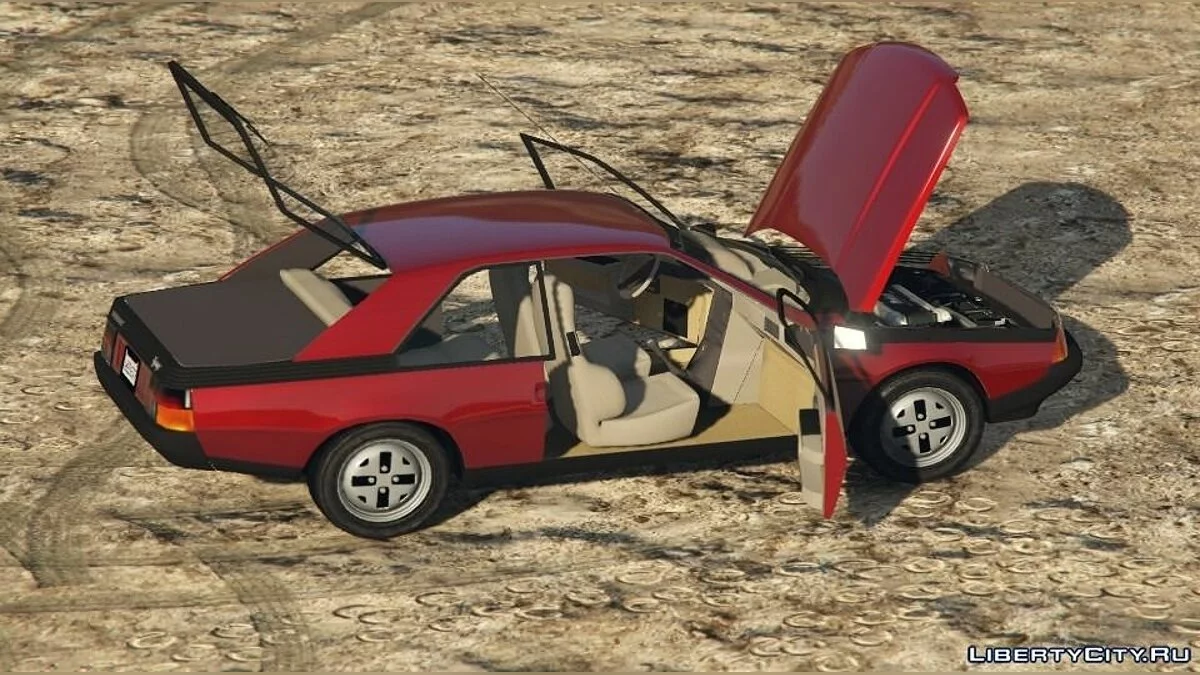 1980 Renault Fuego (Tunable) 0.5 / GTA 5