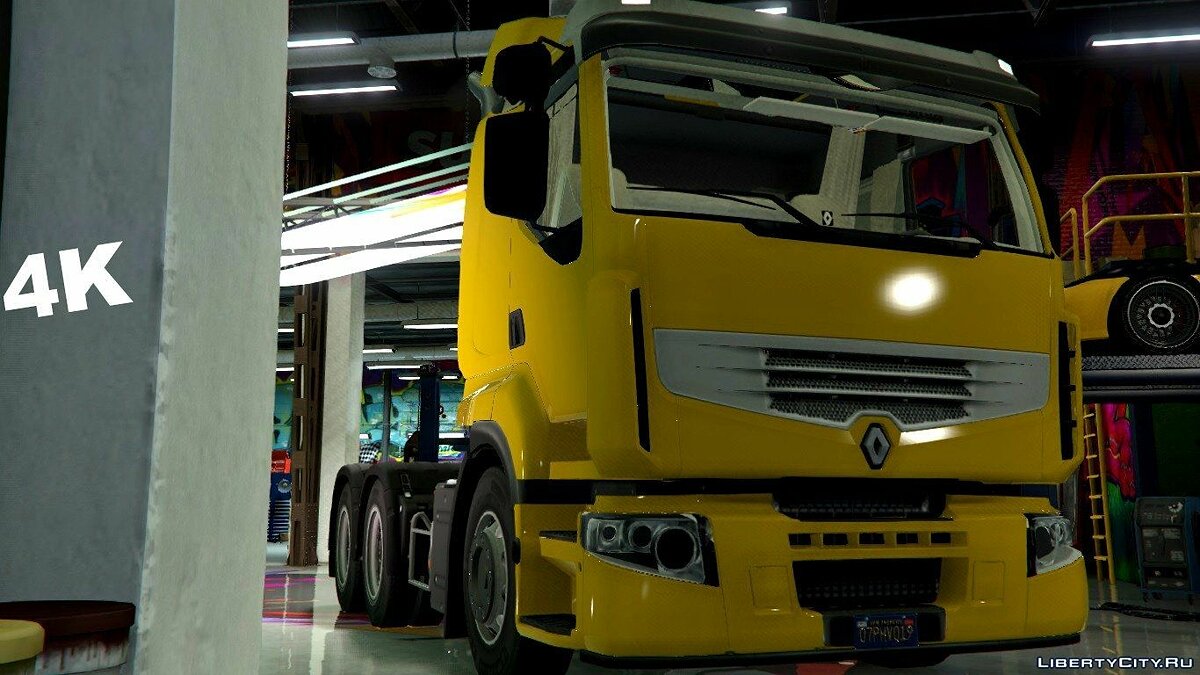 Скачать Renault Premium 6x4 1.1.1 для GTA 5