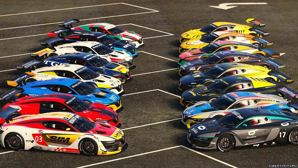 Renault Sport RS [Add-On | Multi-Livery | Template] 3.0 / GTA 5