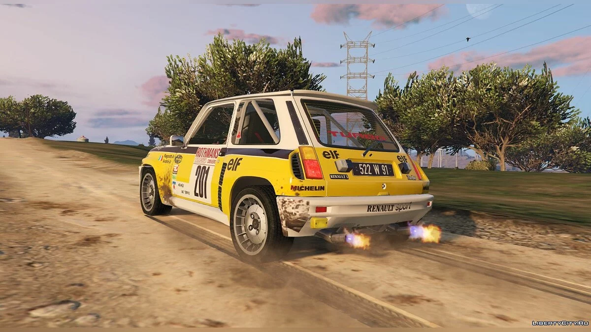 Renault 5 Turbo & Rally (2in1) [Add-On | Tuning | Livery] 1.2 / GTA 5