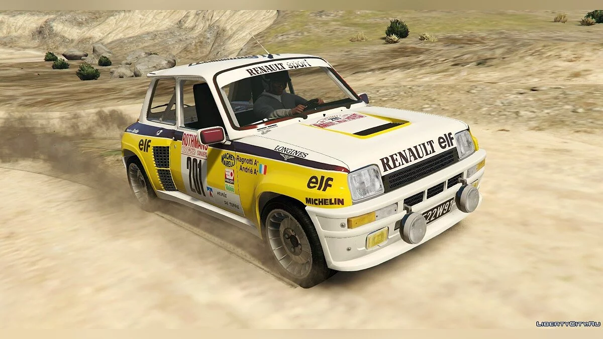 Renault 5 Turbo & Rally (2in1) [Add-On | Tuning | Livery] 1.2 / GTA 5