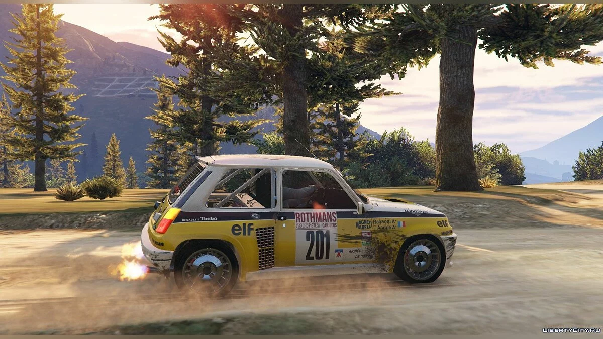 Renault 5 Turbo & Rally (2in1) [Add-On | Tuning | Livery] 1.2 / GTA 5