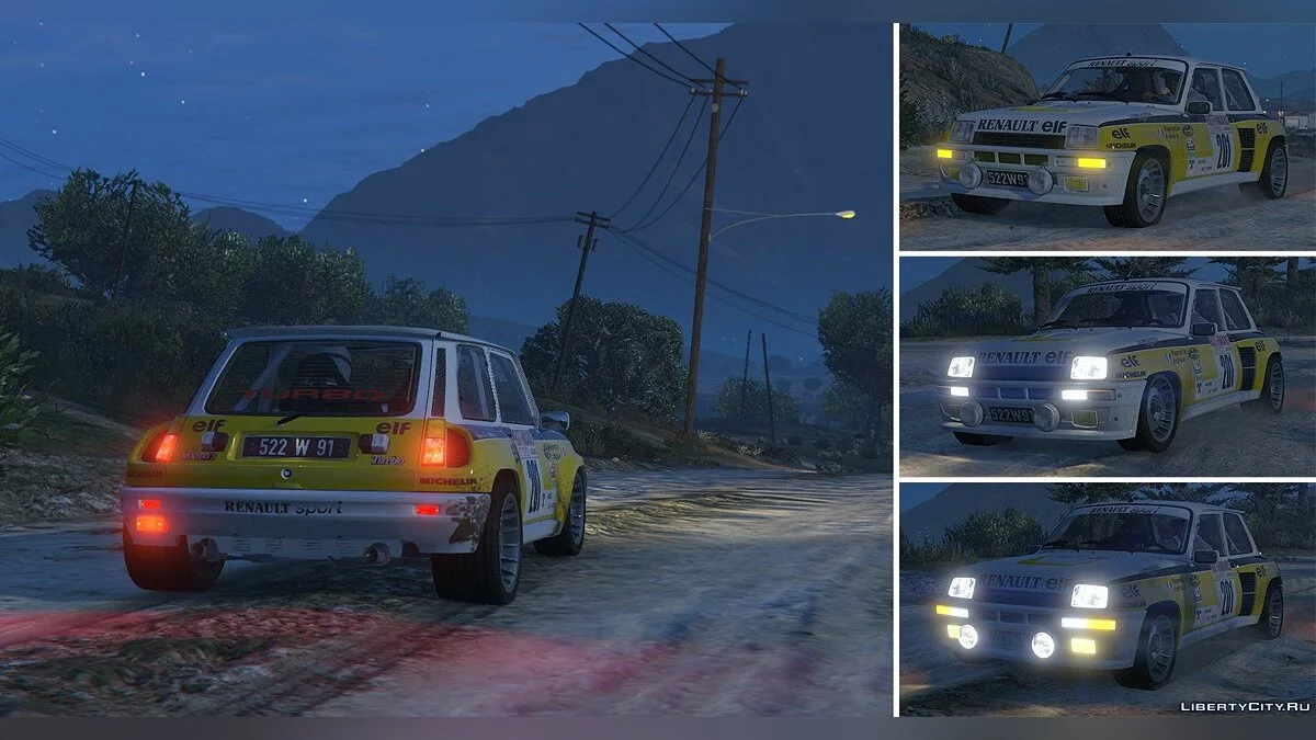 Renault 5 Turbo (2 Cars Pack) [Add-On / Replace | Tuning | Livery] 2.1 / GTA 5