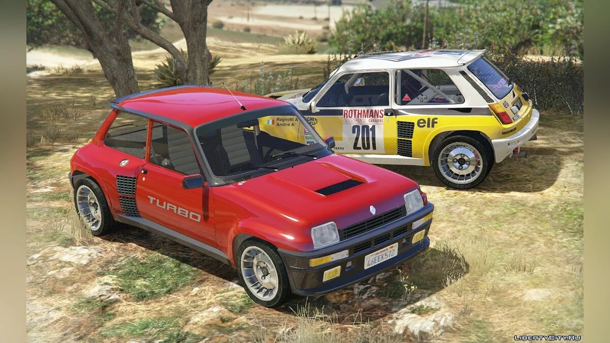Renault 5 Turbo (2 Cars Pack) [Add-On / Replace | Tuning | Livery] 2.2 / GTA 5