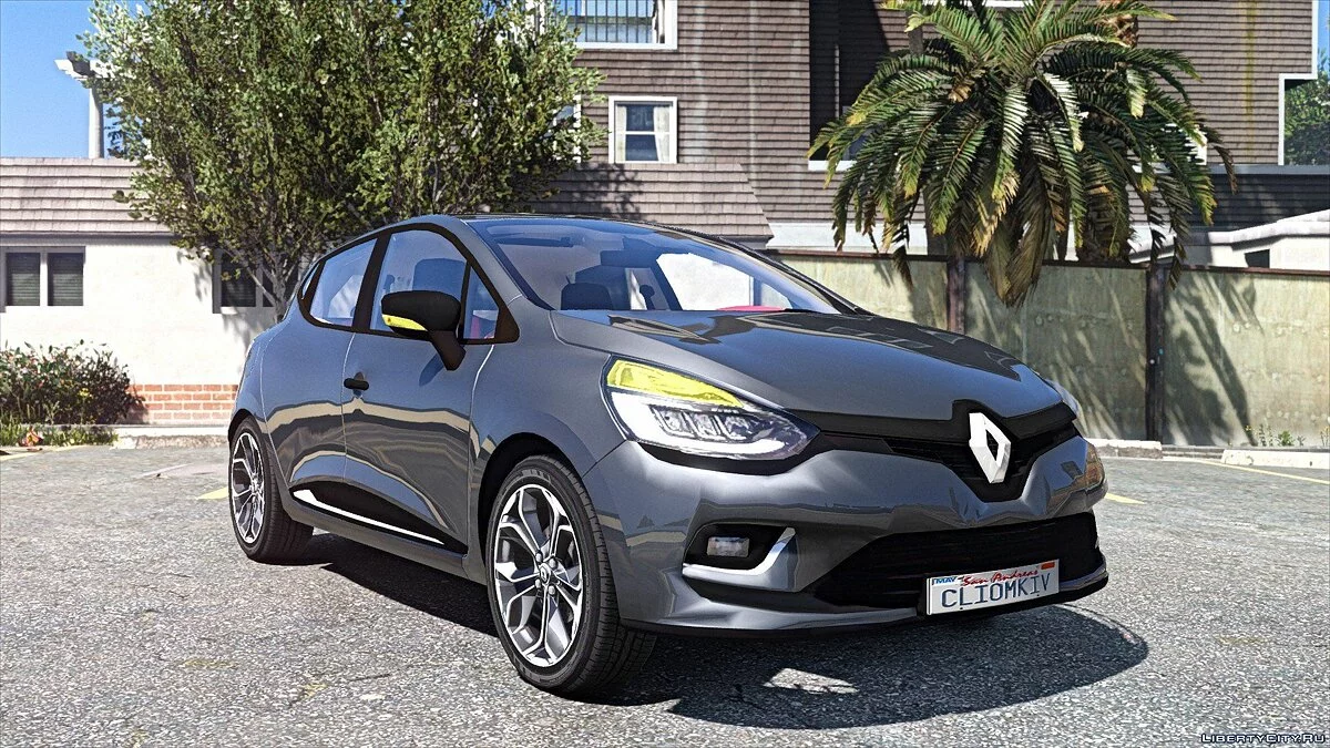 Renault Clio 4 (Facelift) [Replace / Add-On] v1.0.1 / GTA 5