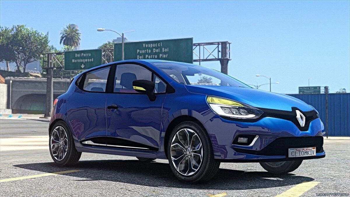 Renault Clio 4 (Facelift) [Replace] v1.0 / GTA 5