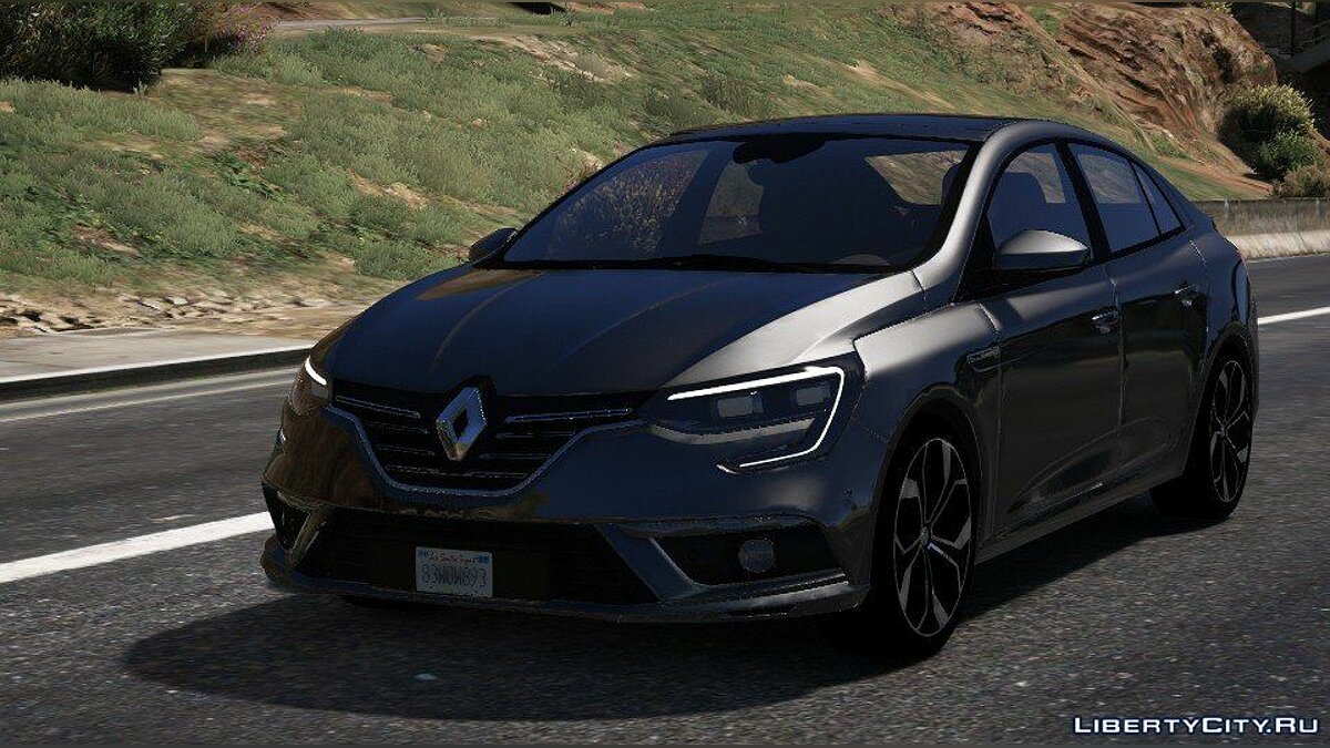 Скачать Renault Megane IV Sedan (Add-on) 1.1 для GTA 5