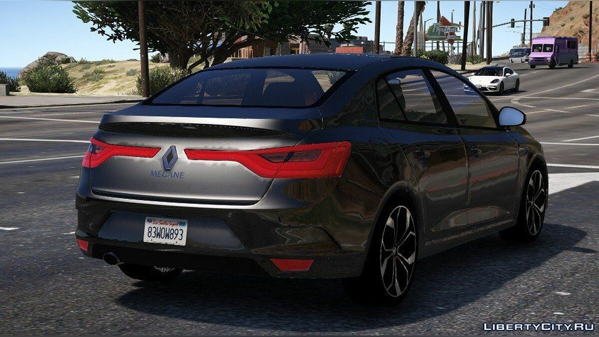 Скачать Renault Megane IV Sedan (Add-on) 1.1 для GTA 5