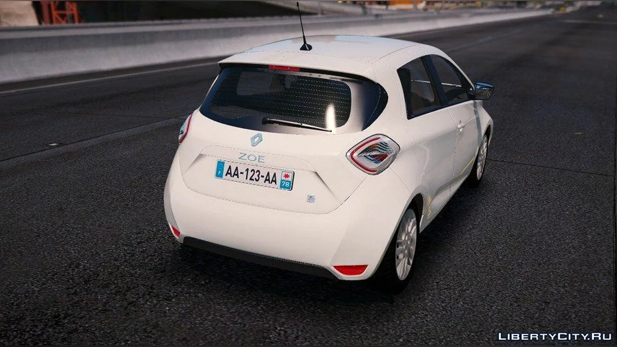Renault Zoe 2013 [Add-On / Replace / Unlocked] / GTA 5