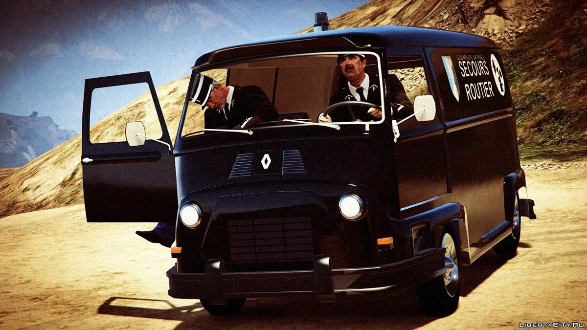 Renault Estafette Gendarmerie 1959 / GTA 5
