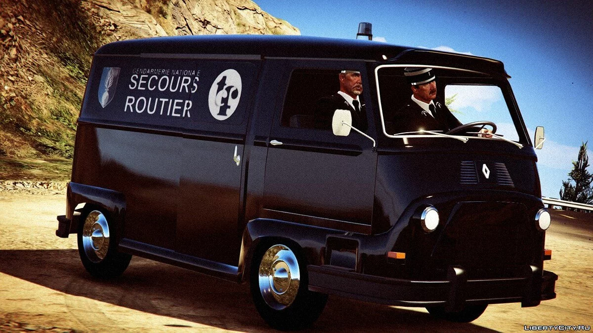 Renault Estafette Gendarmerie 1959 / GTA 5