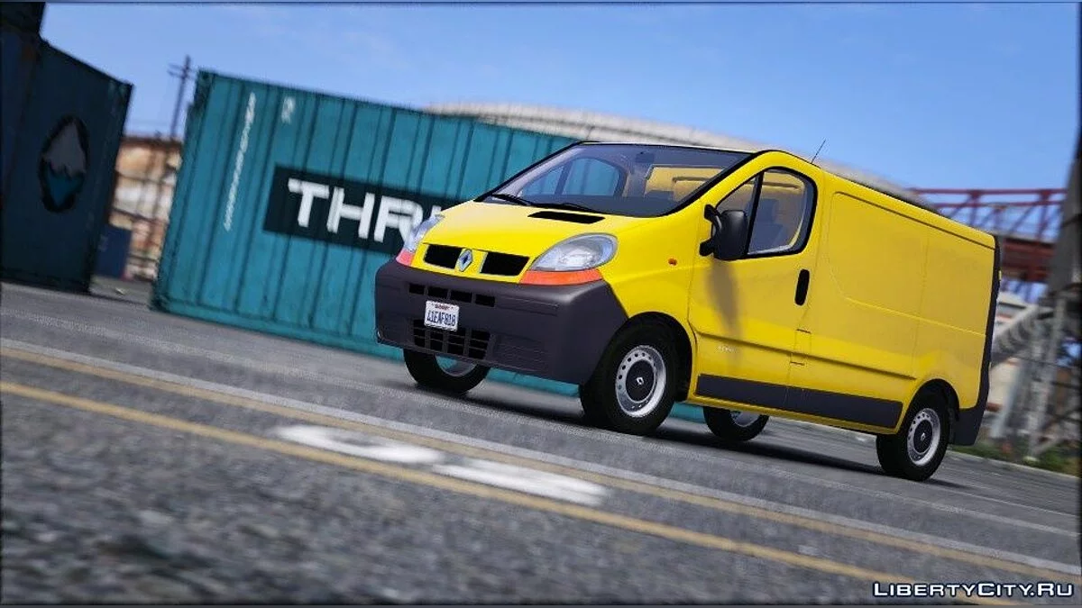 Renault Trafic II.1 Fourgon [Add-On | Extras] 1.0 / GTA 5