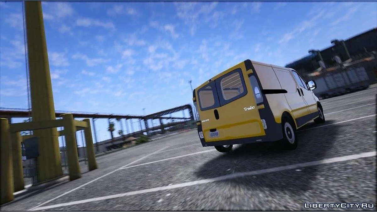 Renault Trafic II.1 Fourgon [Add-On | Extras] 1.0 / GTA 5