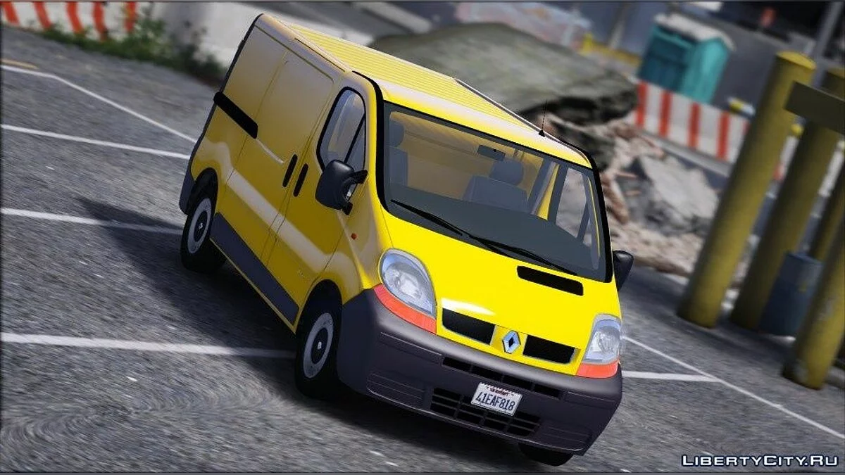 Renault Trafic II.1 Fourgon [Add-On | Extras] 1.0 / GTA 5