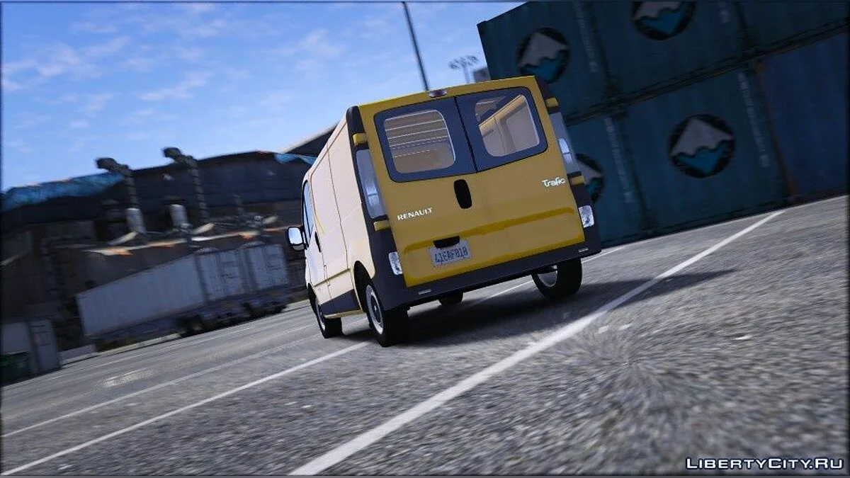 Renault Trafic II.1 Fourgon [Add-On | Extras] 1.0 / GTA 5