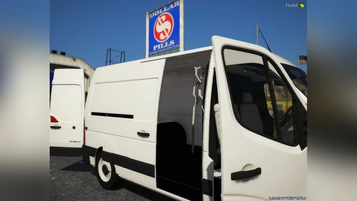 Renault Master 2012 L2H2 Panel Van / GTA 5