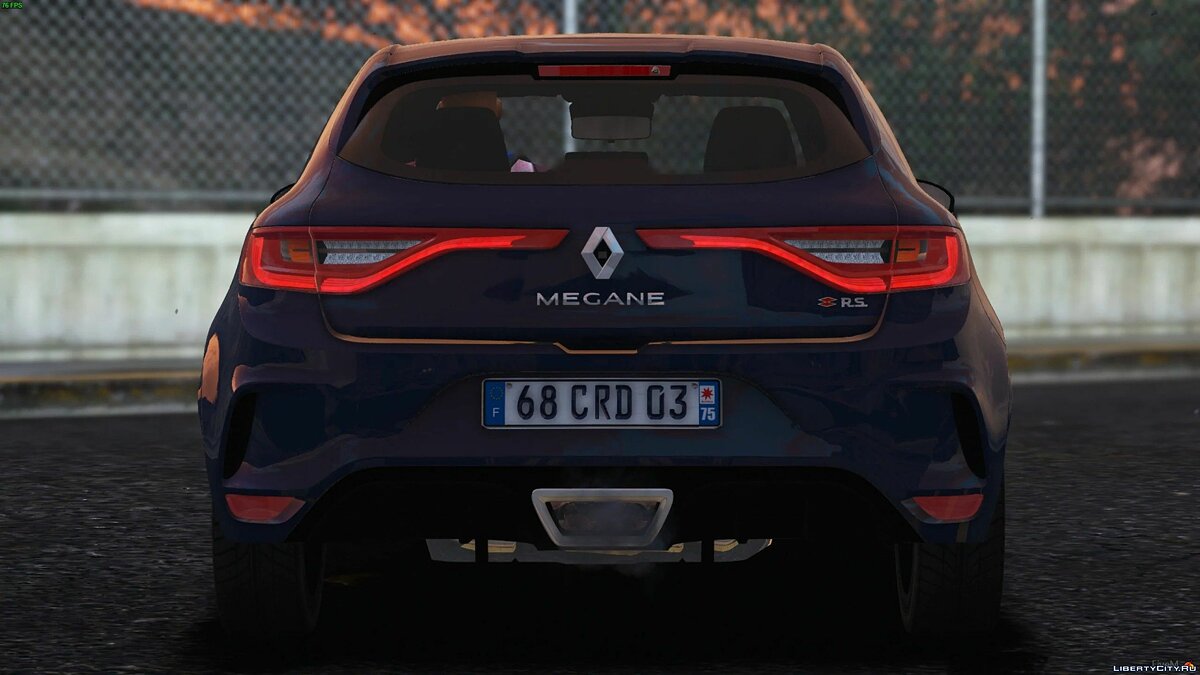 Скачать Renault Megane 4 RS v1.0 для GTA 5