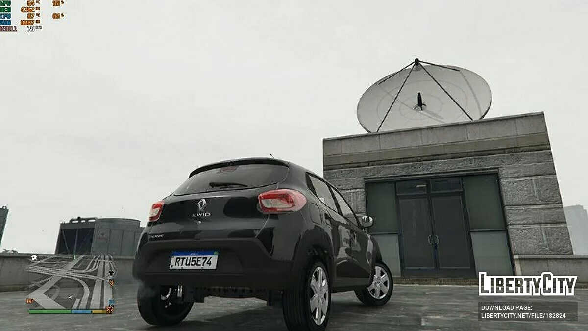 Renault Kwid Zen 2020 1.0 / GTA 5