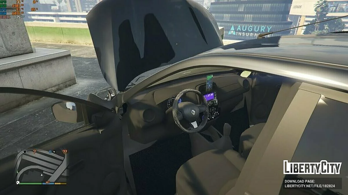 Renault Kwid Zen 2020 1.0 / GTA 5