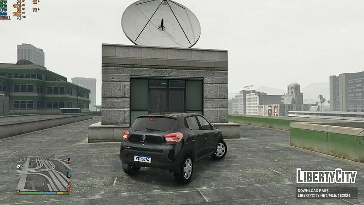 Renault Kwid Zen 2020 1.0 / GTA 5
