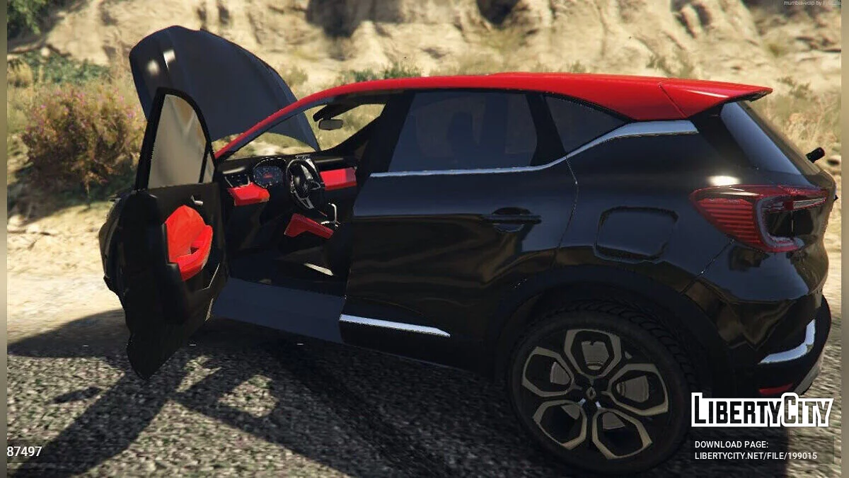 Renault Captur 2 2020 [Add-On ] V1.1 / GTA 5