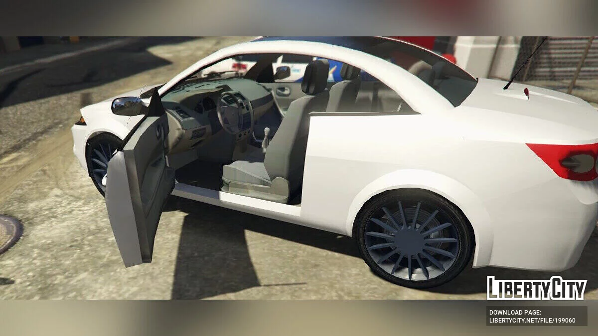 Renault Megane CC KIT RS 2006 [Add-On] V1.0 / GTA 5
