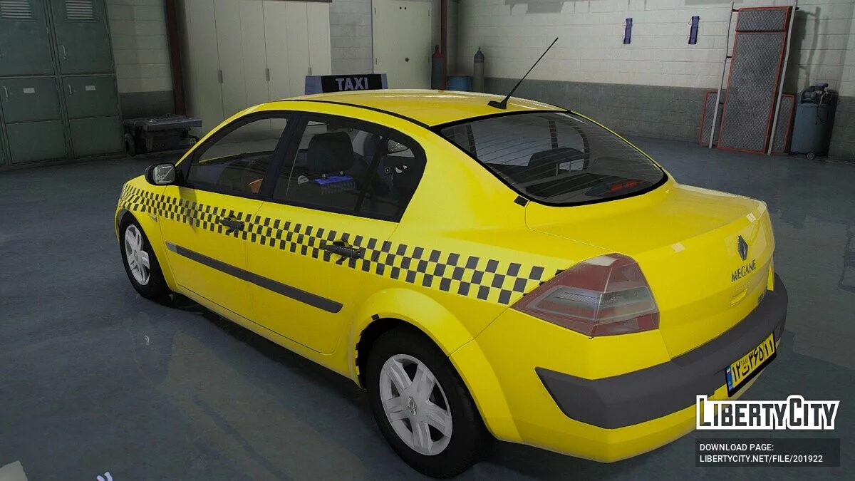 Renault Megane Iranian Taxi / GTA 5