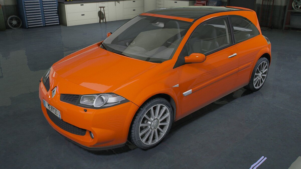 Скачать Renault Megane II.2 RS 3 doors для GTA 5