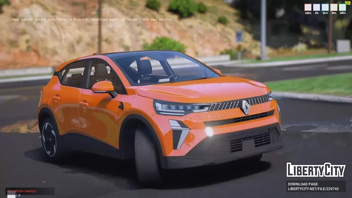 2024 Renault Captur / GTA 5