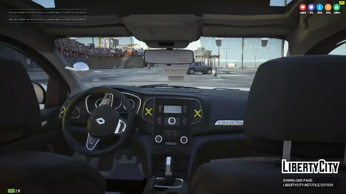 2019 Renault Megane Etiket Taksi / GTA 5