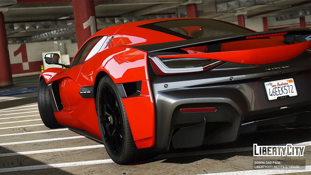 Rimac Nevera 2021 m v1.0 / GTA 5