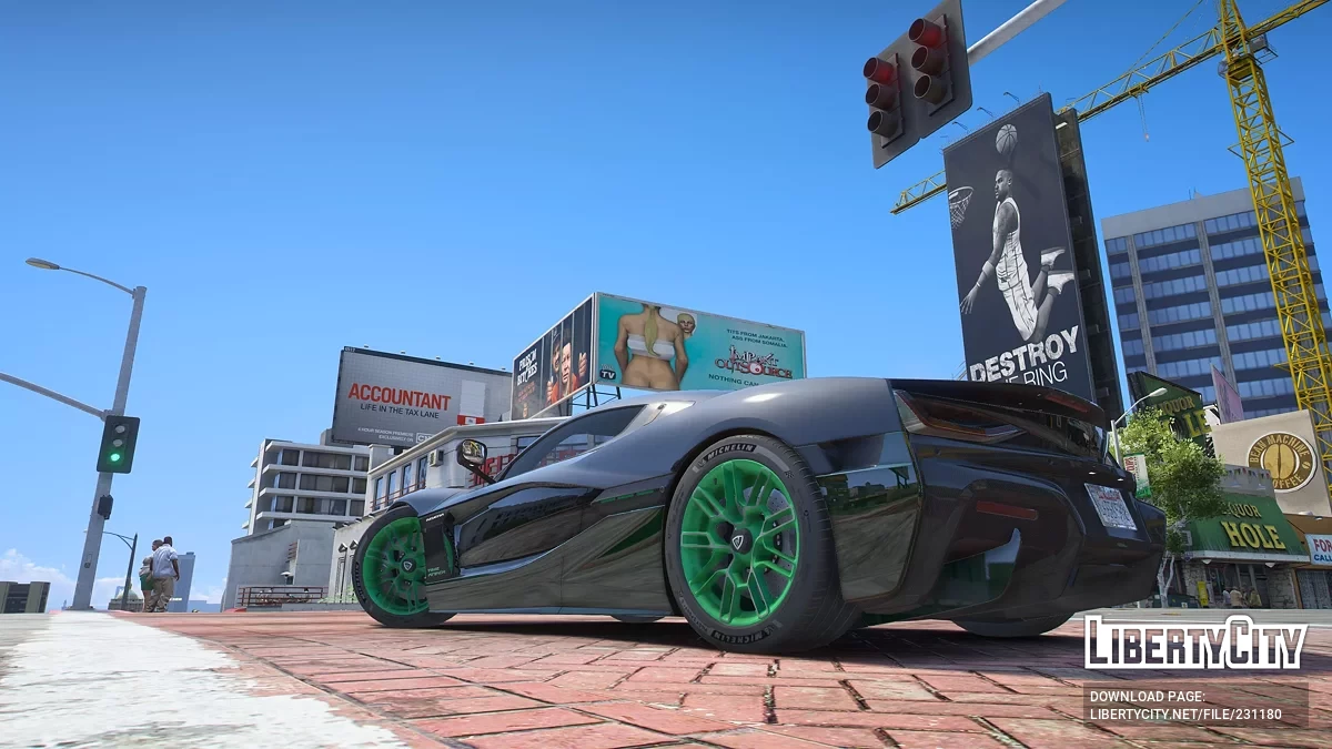 Rimac Nevera Time Attack v1.0 / GTA 5