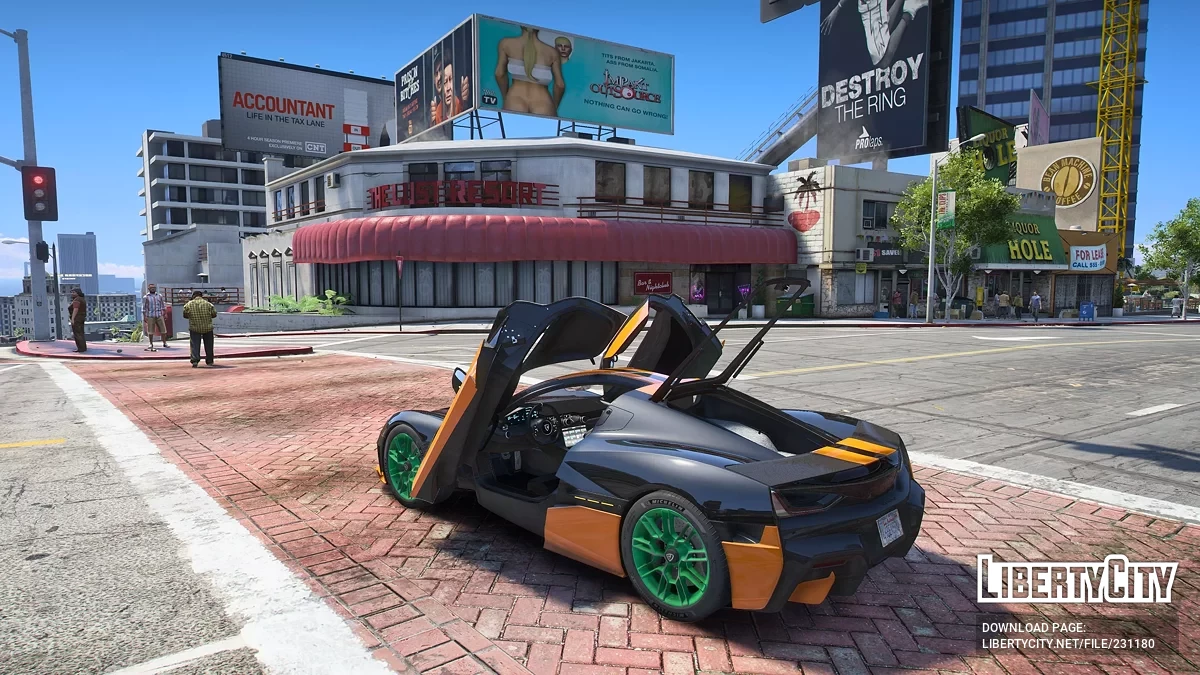 Rimac Nevera Time Attack v1.0 / GTA 5