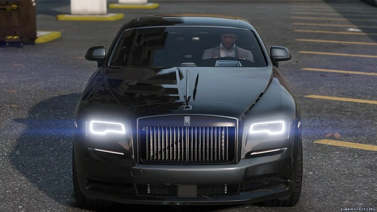 2019 Rolls-Royce Wraith Black Badge [Add-On | Logo Animated] / GTA 5