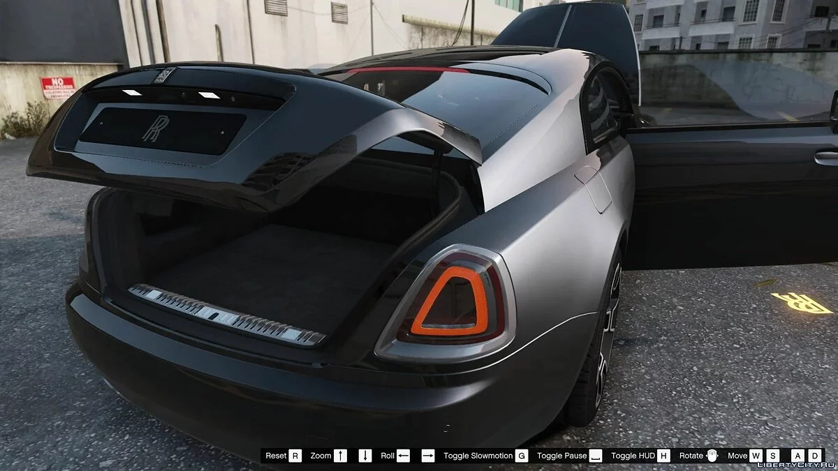 2019 Rolls-Royce Wraith Black Badge [Add-On | Logo Animated] / GTA 5
