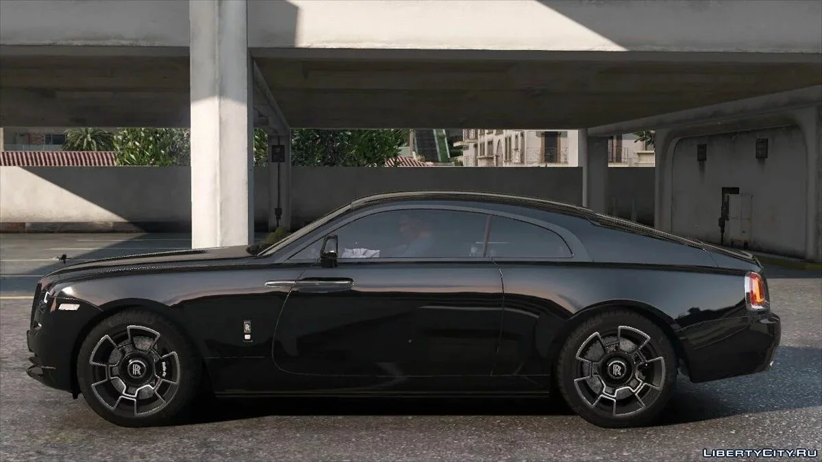 2019 Rolls-Royce Wraith Black Badge [Add-On | Logo Animated] / GTA 5