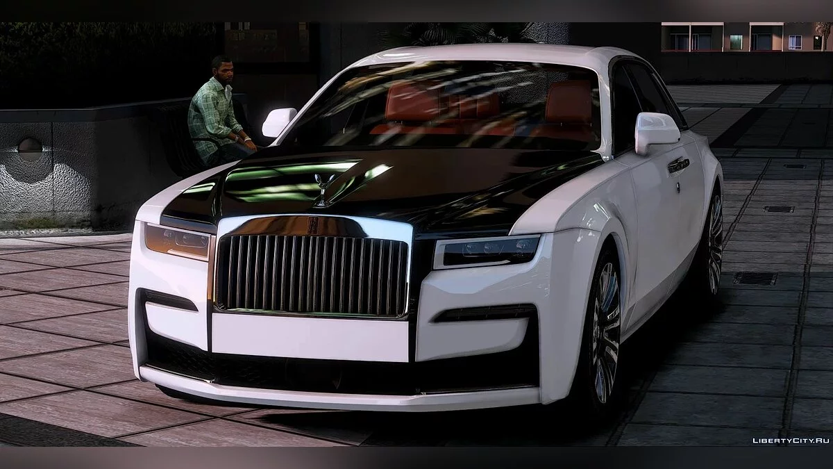 2021 Rolls Ghost swb [Add-On | Animated logo ] 1.0 / GTA 5