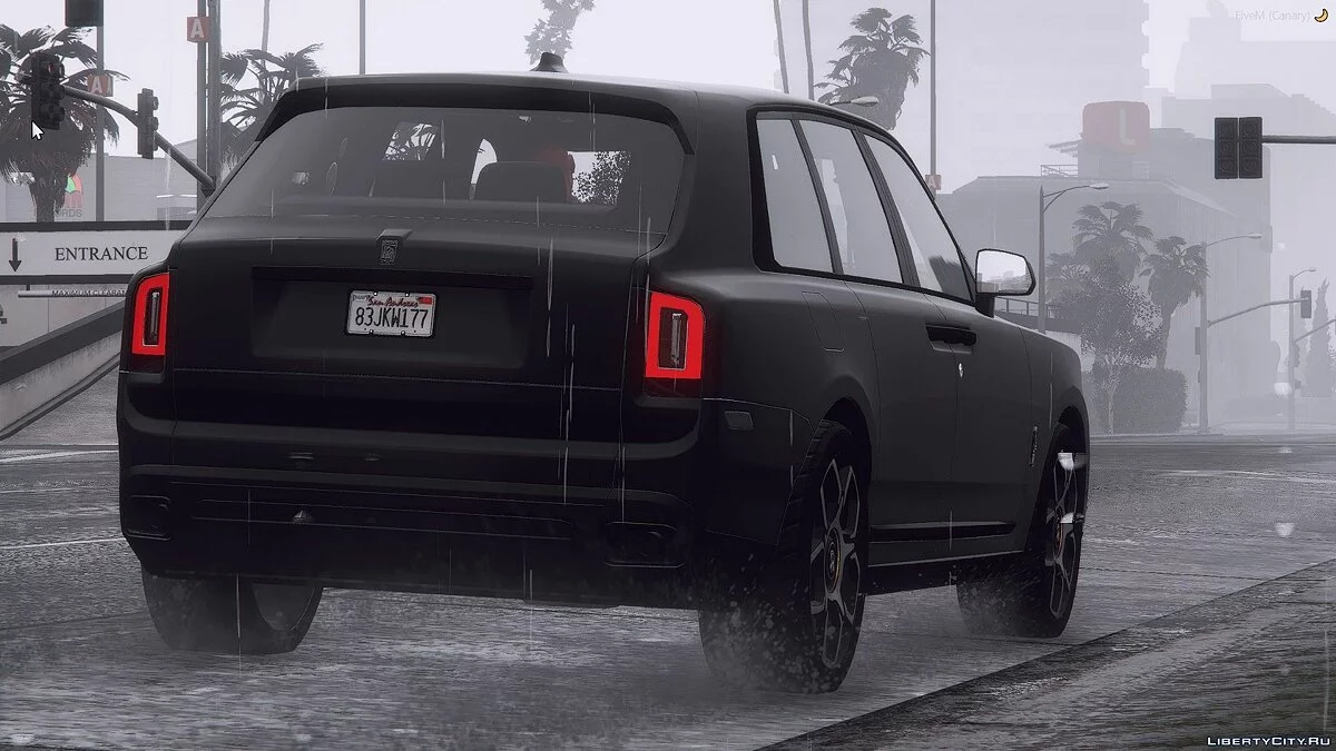 Rolls Royce Cullinan Black Badge v1.0 / GTA 5