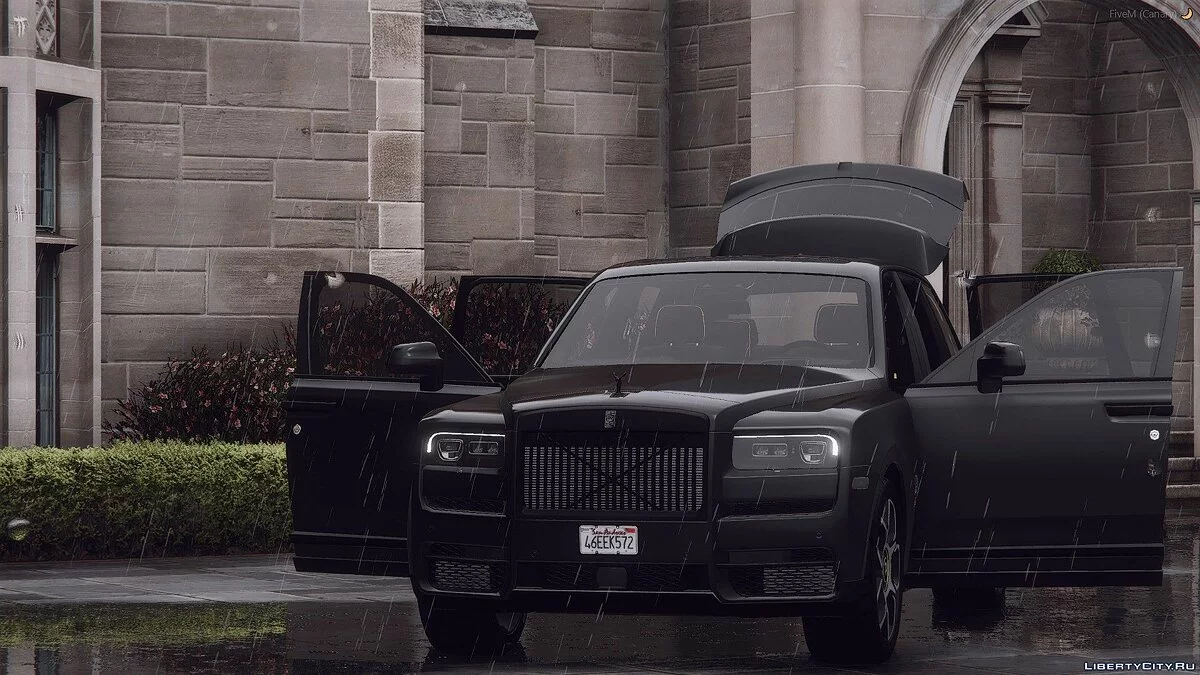 Rolls Royce Cullinan Black Badge v1.0 / GTA 5