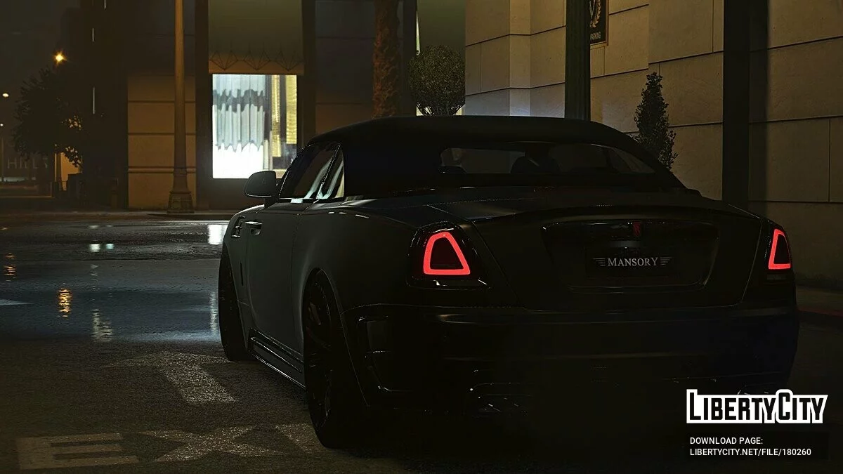 2018 MANSORY Rolls Royce Dawn Black Collage / GTA 5