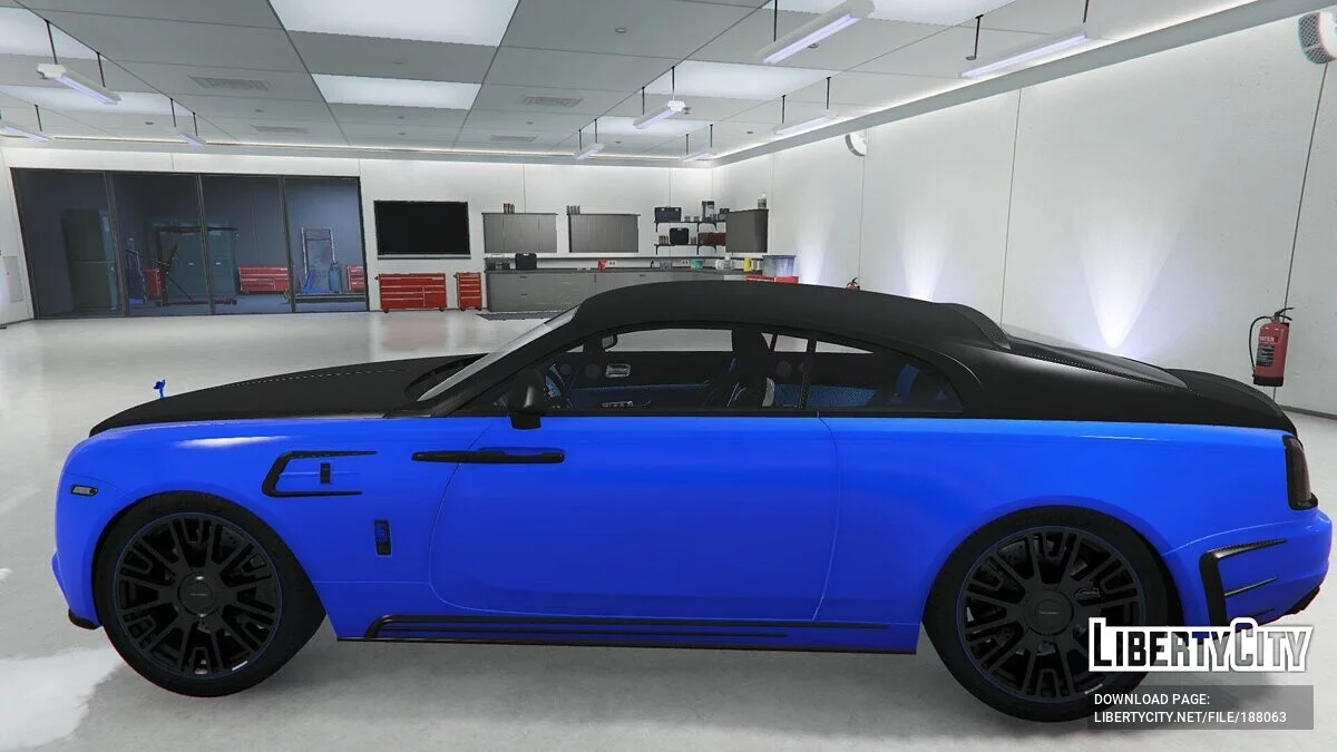 Rolls-Royce Wraith Mansory Bleurion / GTA 5