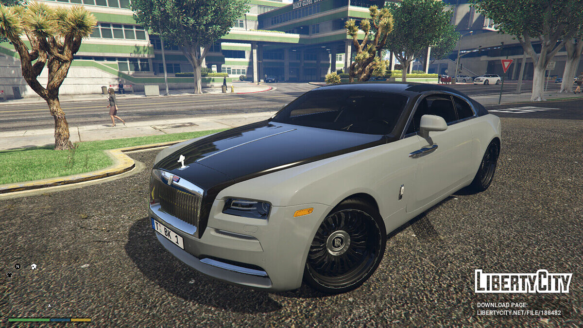 Машина Rolls-Royce Rolls-Royce Wraith Series I для GTA 5