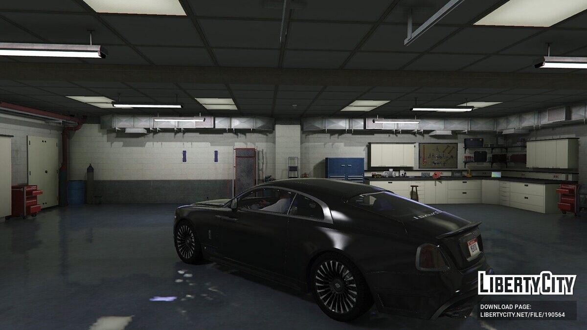 Машина Rolls-Royce Rolls-Royce Wraith Onyx Edition для GTA 5