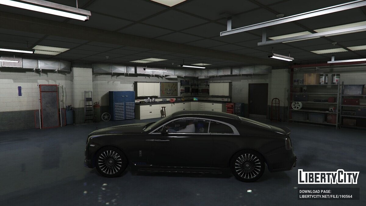 Машина Rolls-Royce Rolls-Royce Wraith Onyx Edition для GTA 5