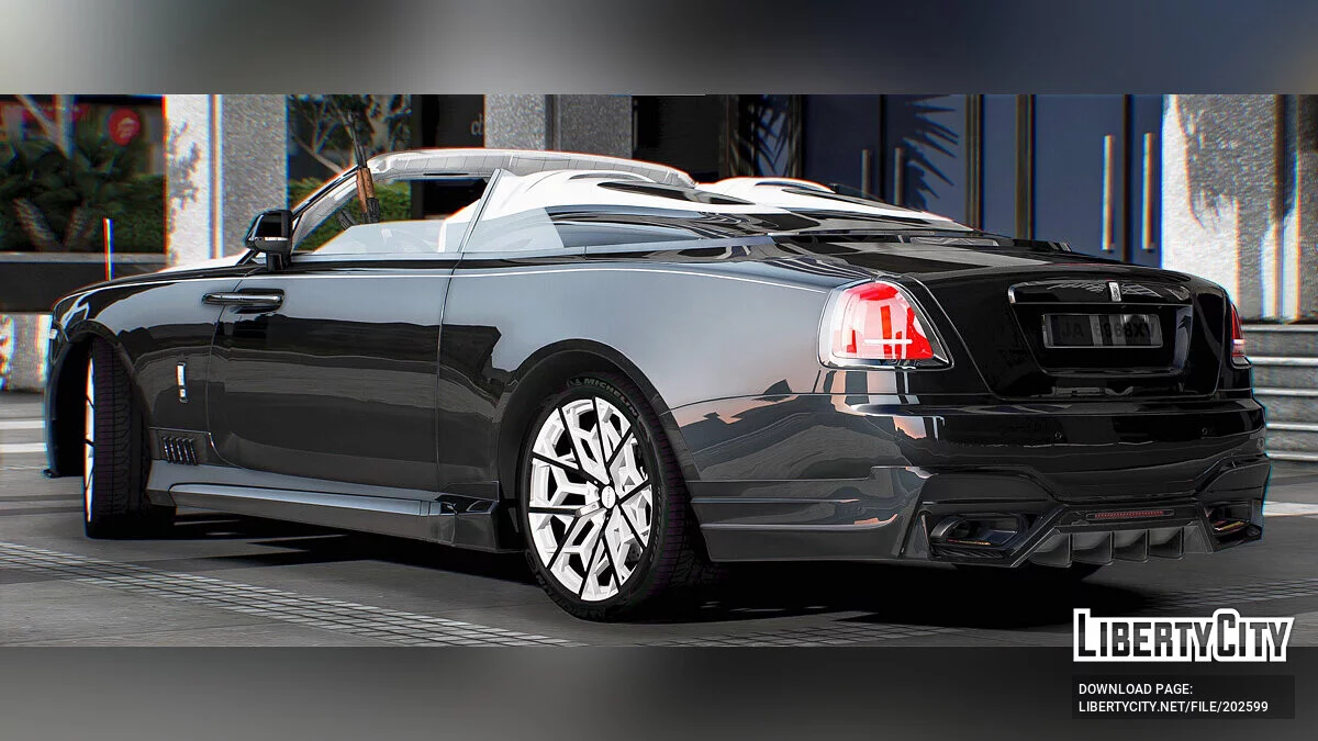 Rolls Royce Wraith Convertible Mafia Styles / GTA 5