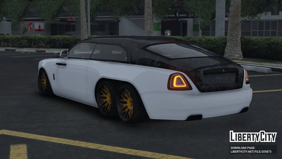 2021 Rolls-Royce Wraith Mansory 6x6 / GTA 5
